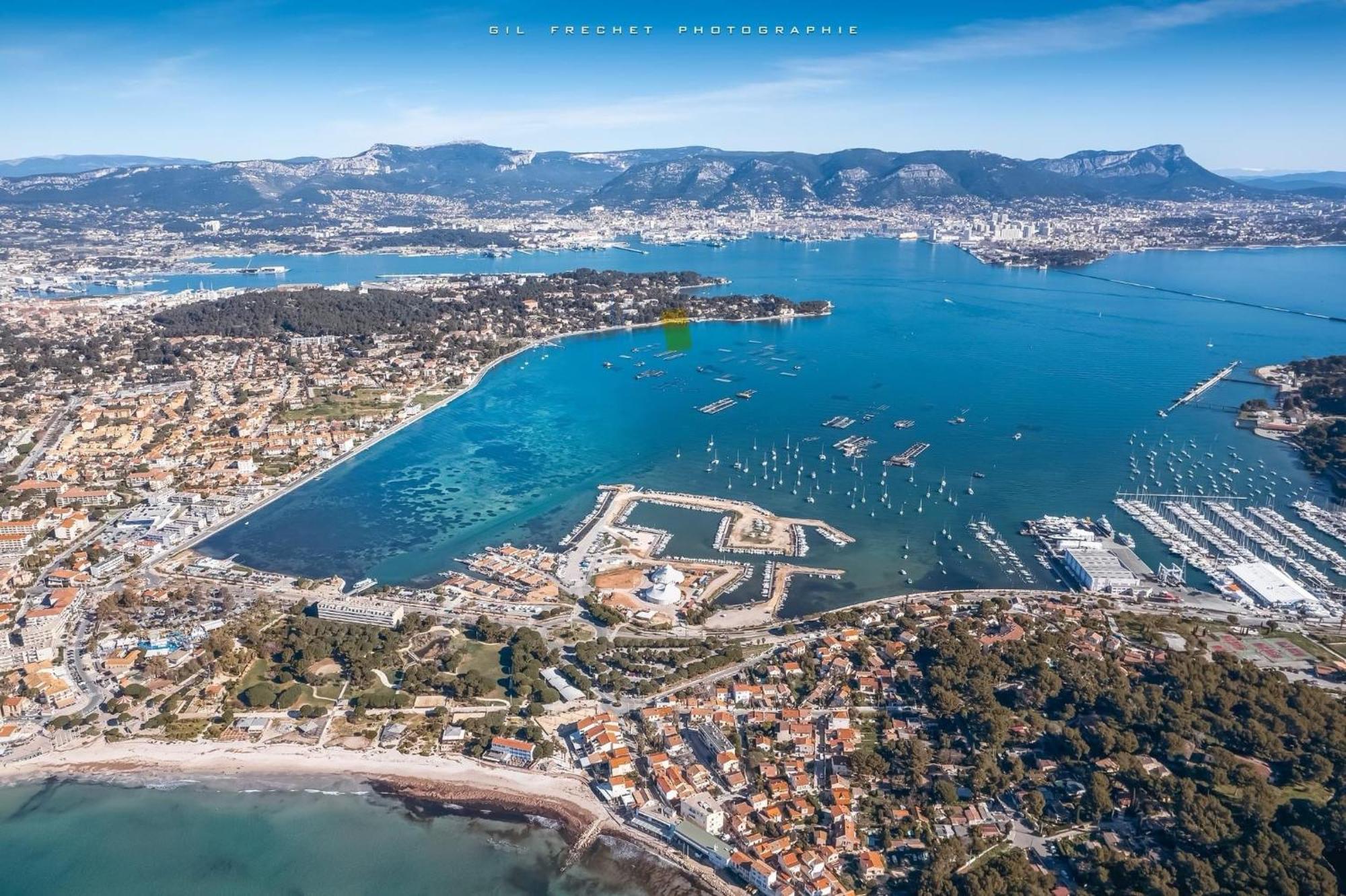 Charme & Calme-Tamaris- Studio Vue Mer - Piscine - Le Petit Olivier Sur Mer La Seyne-sur-Mer Bagian luar foto